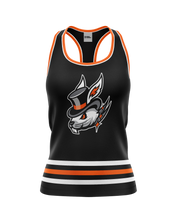 Load image into Gallery viewer, Danbury Hat Tricks Women's Racerback Hockey Tank