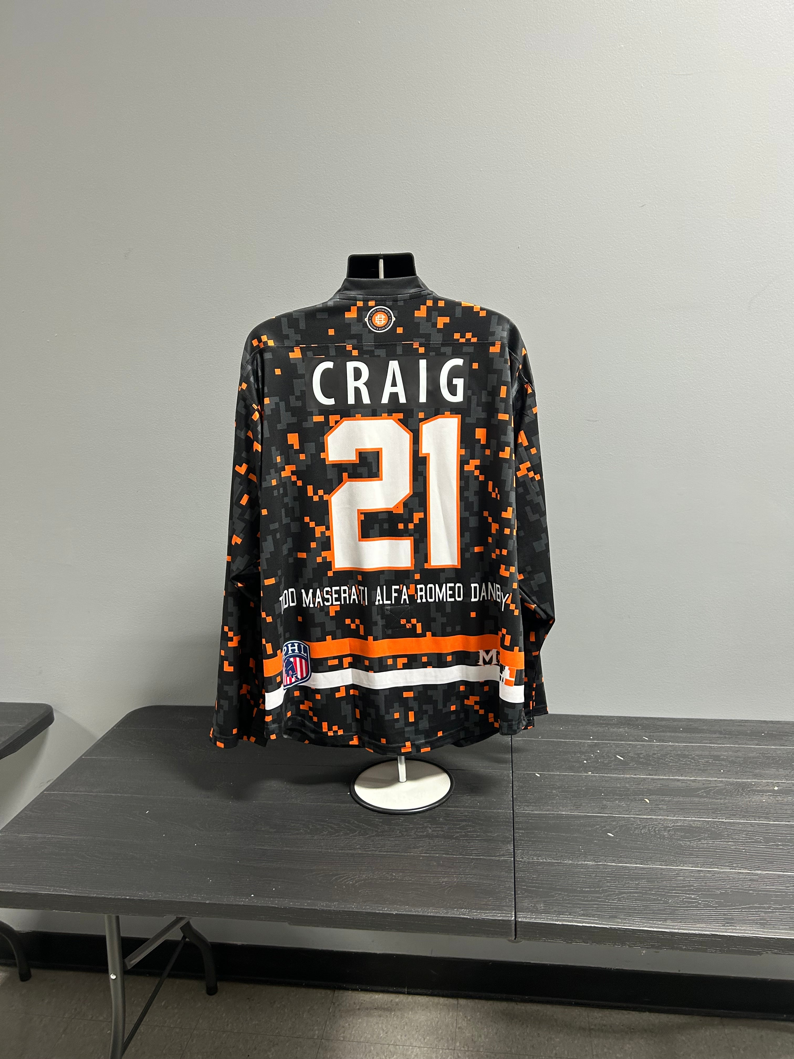 2025-26 Military Night Digital Camo Game Used Jerseys