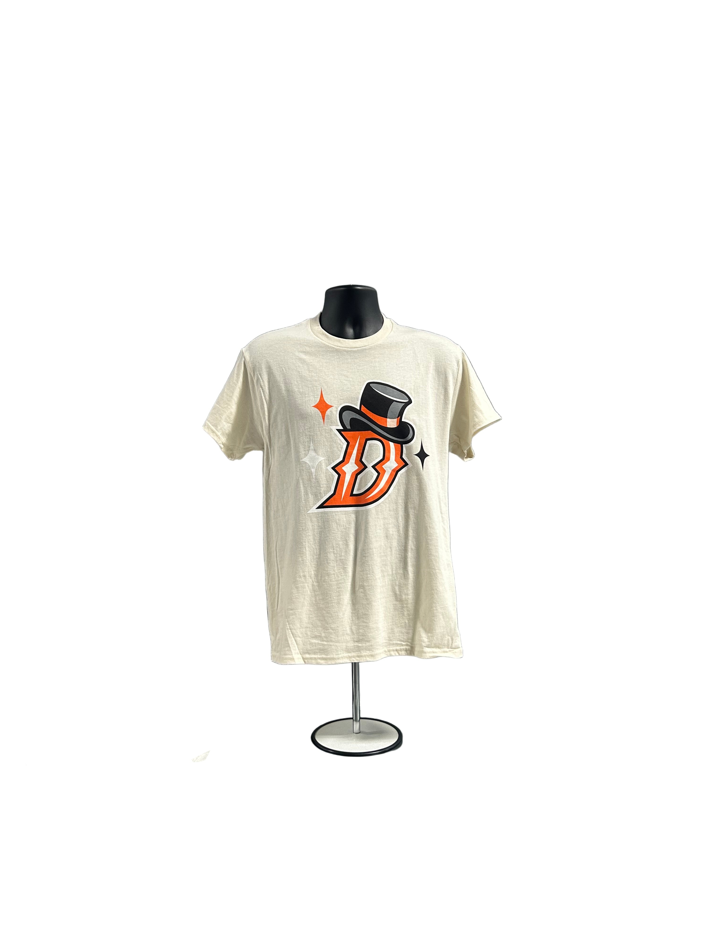 Danbury Hat Tricks Cream "D" with Diamonds