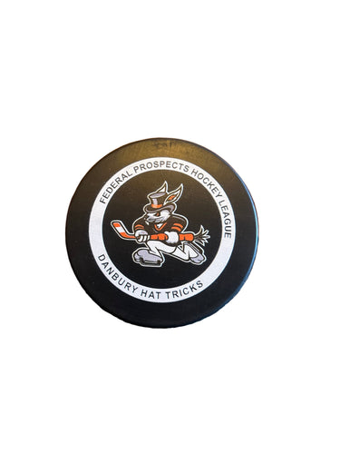 Danbury Hat Tricks 2025-26 Game Puck
