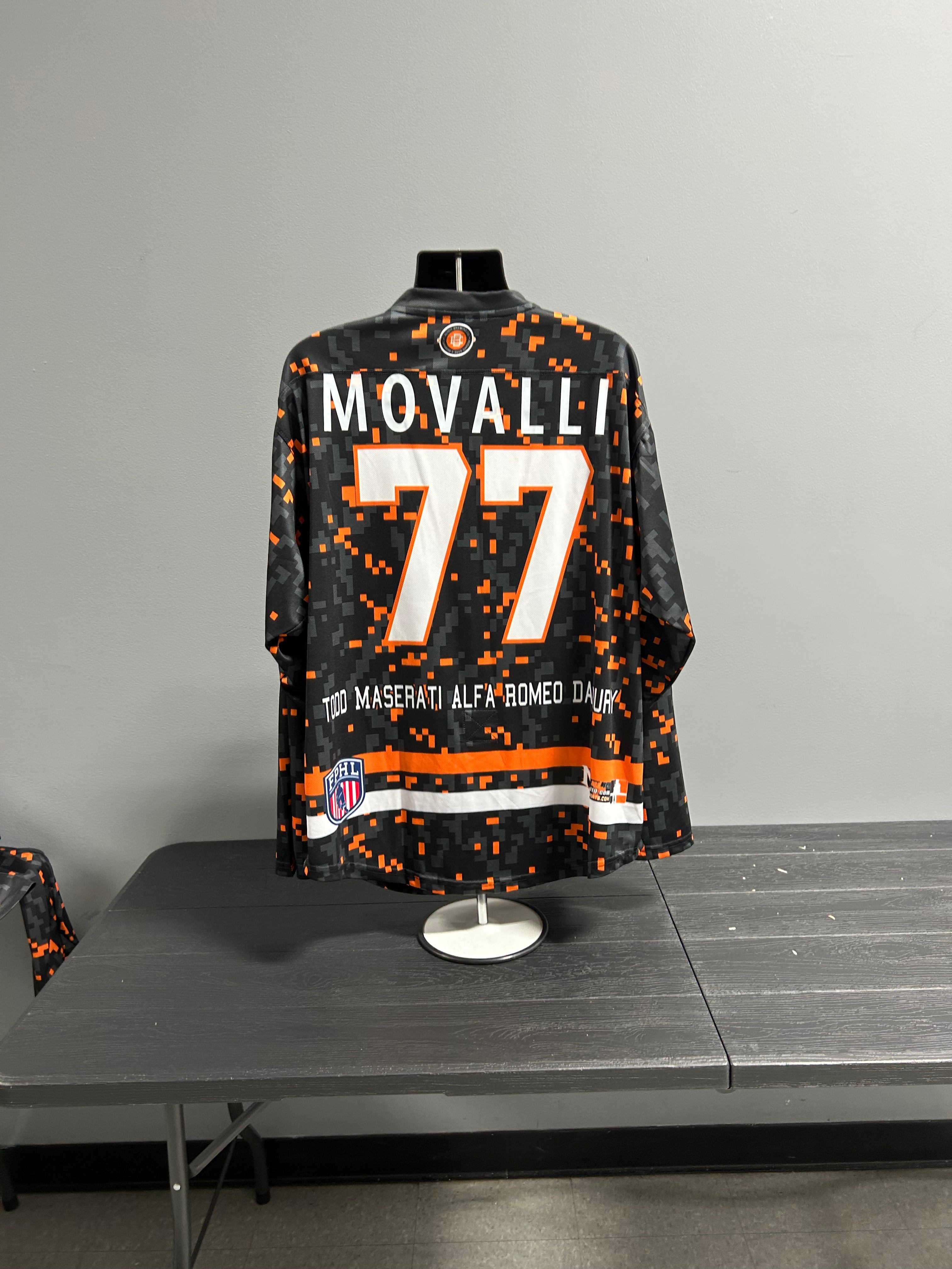 2025-26 Military Night Digital Camo Game Used Jerseys