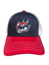 Load image into Gallery viewer, Red White and Blue SnapBack
