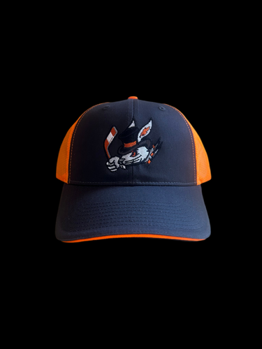 NEW! Grey and Orange Hat