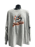 Long Sleeve Original Logo Grey
