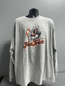 Long Sleeve Original Logo Grey