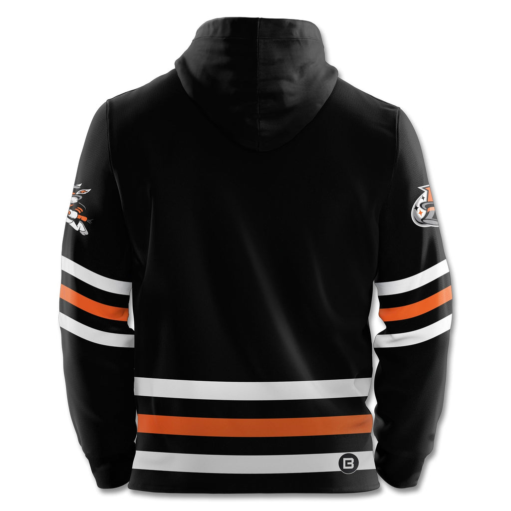 Danbury Hat Tricks Black Hockey Hoodie