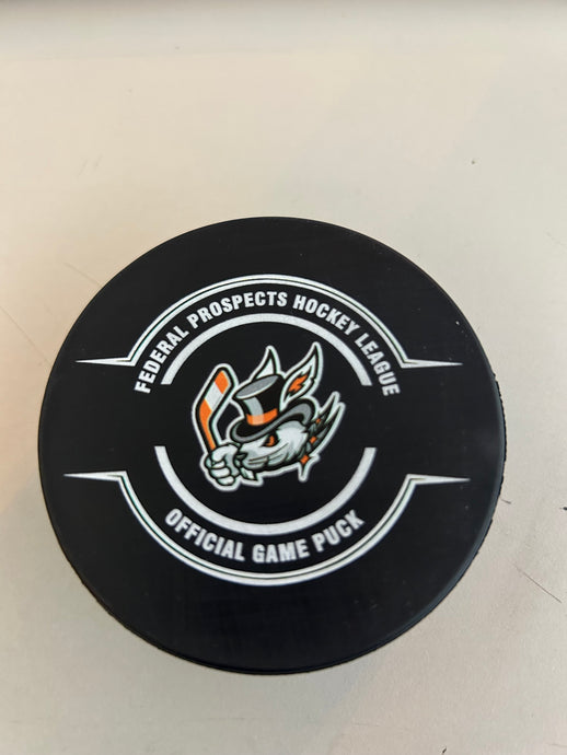 Danbury Hat Tricks 2024-2025 Game Puck