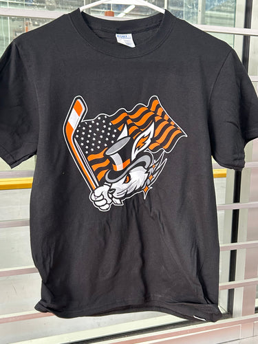 DHT Rabbit Holding Flag T-Shirt