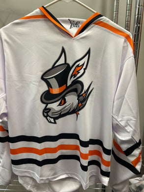 Danbury Hat Tricks Replica White Jersey