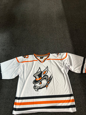 Danbury Hat Tricks Replica White Jersey