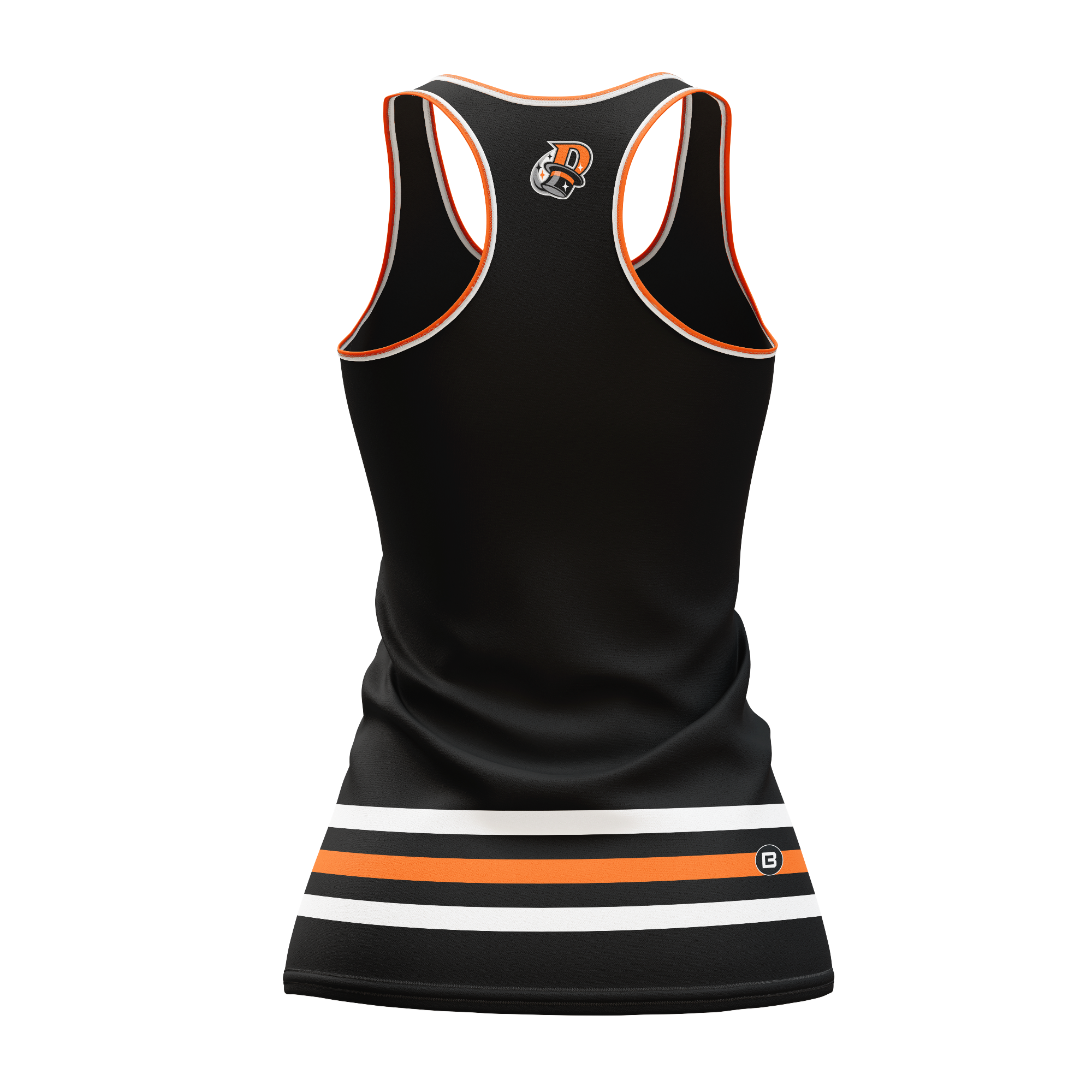 Danbury Hat Tricks Women's Racerback Hockey Tank