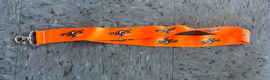 Danbury Hat Tricks Orange Lanyard