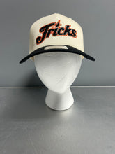 Load image into Gallery viewer, NEW! Cream and Black Puff Printed “Tricks” spellout w/ diamonds on the side