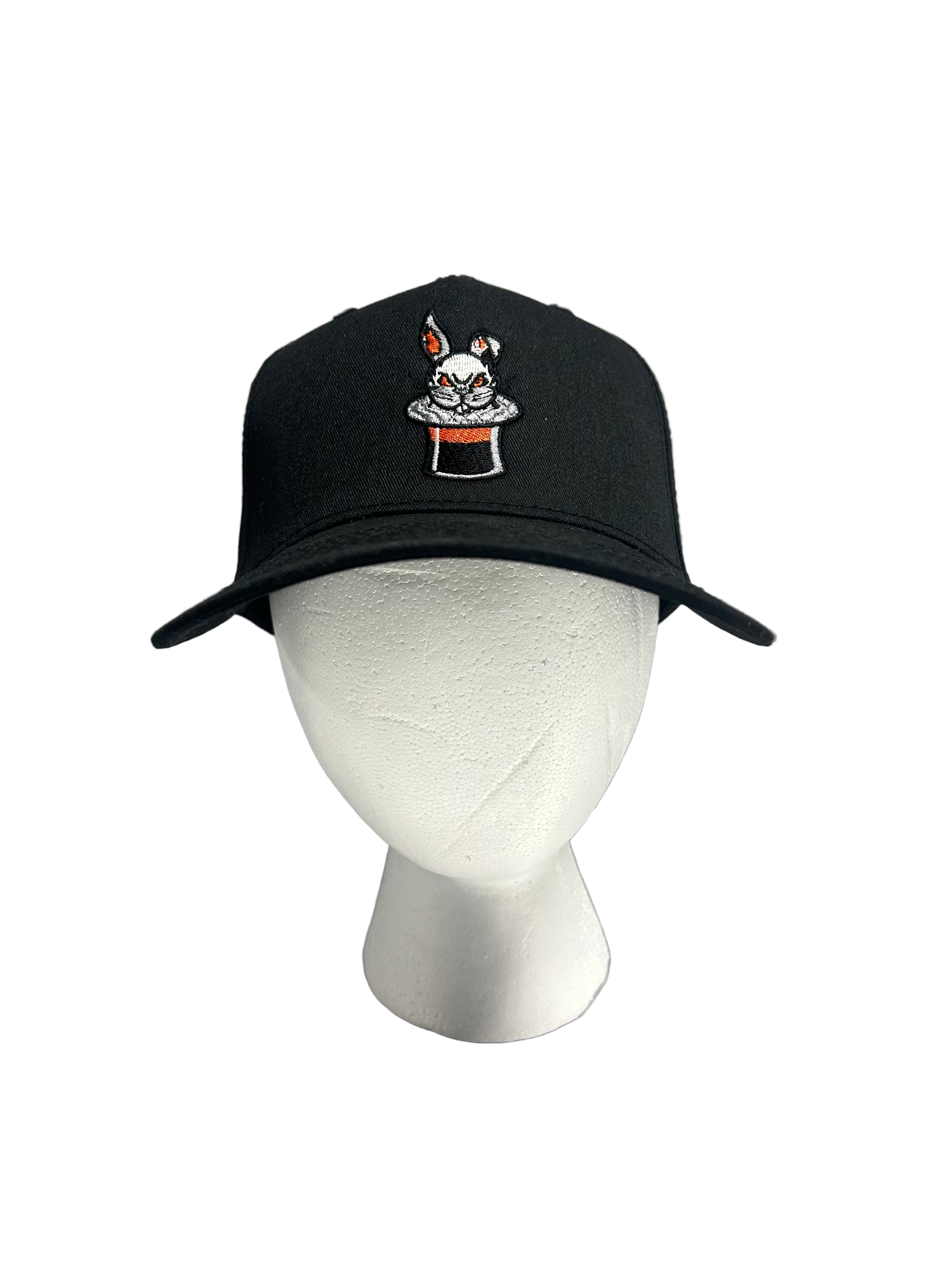 Swamp Rabbit Hat Black Hat Rabbit With Danbury on Back