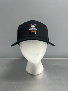 New! Black Hat! Rabbit With Danbury on Back