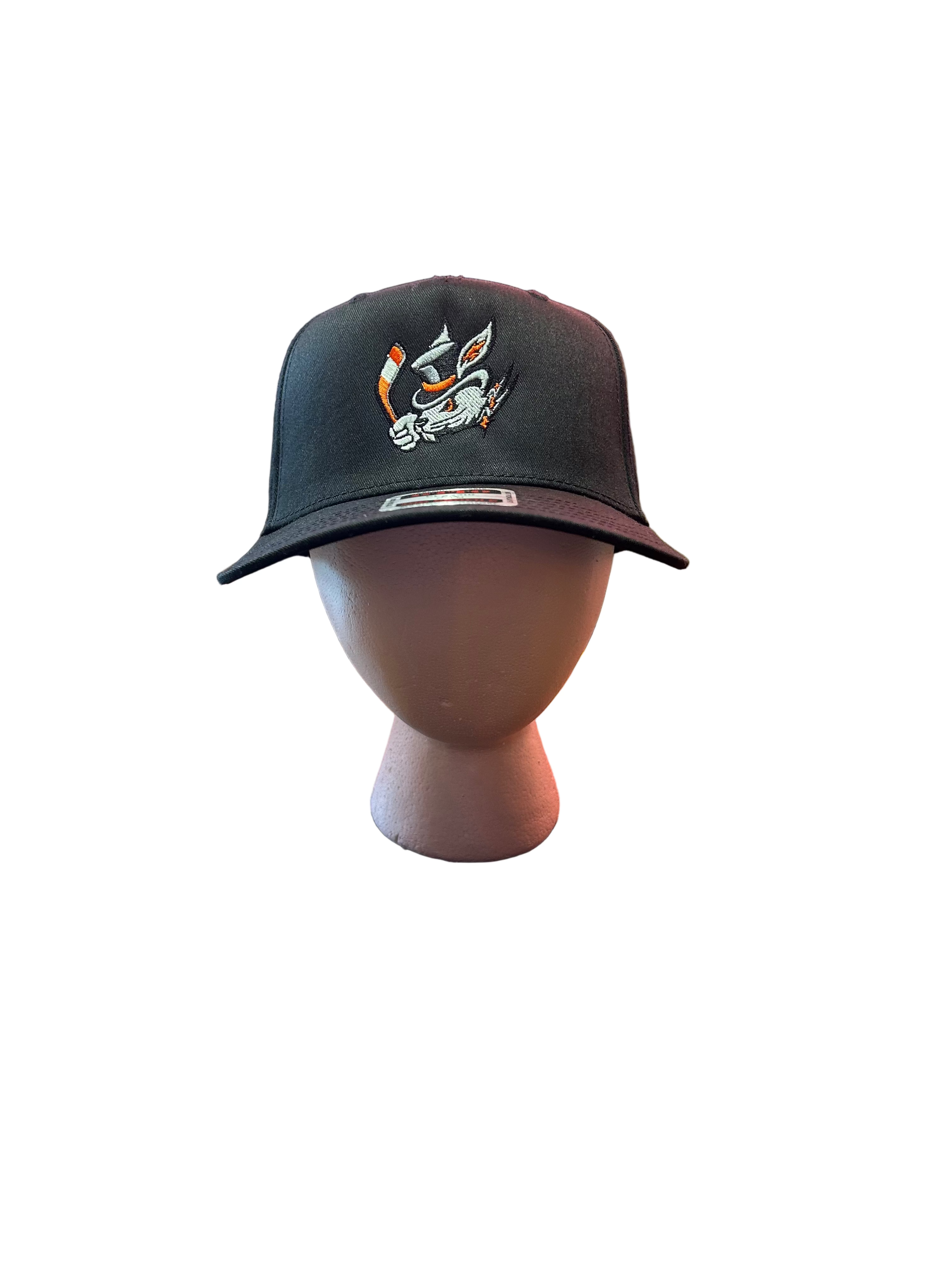 Black Snapback W/ Original Logo and Danbury on Back