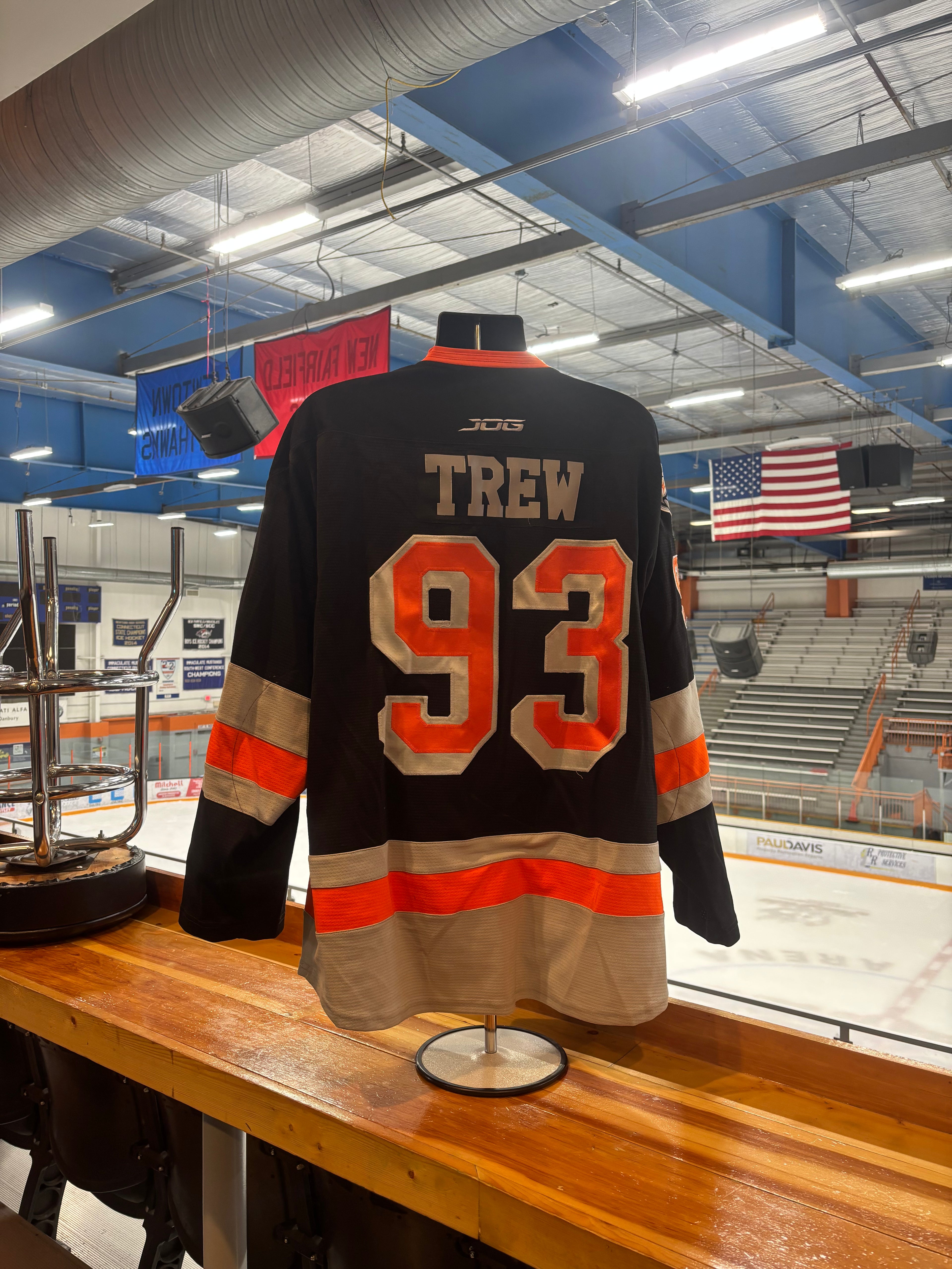 Black Danbury NAHL Jerseys