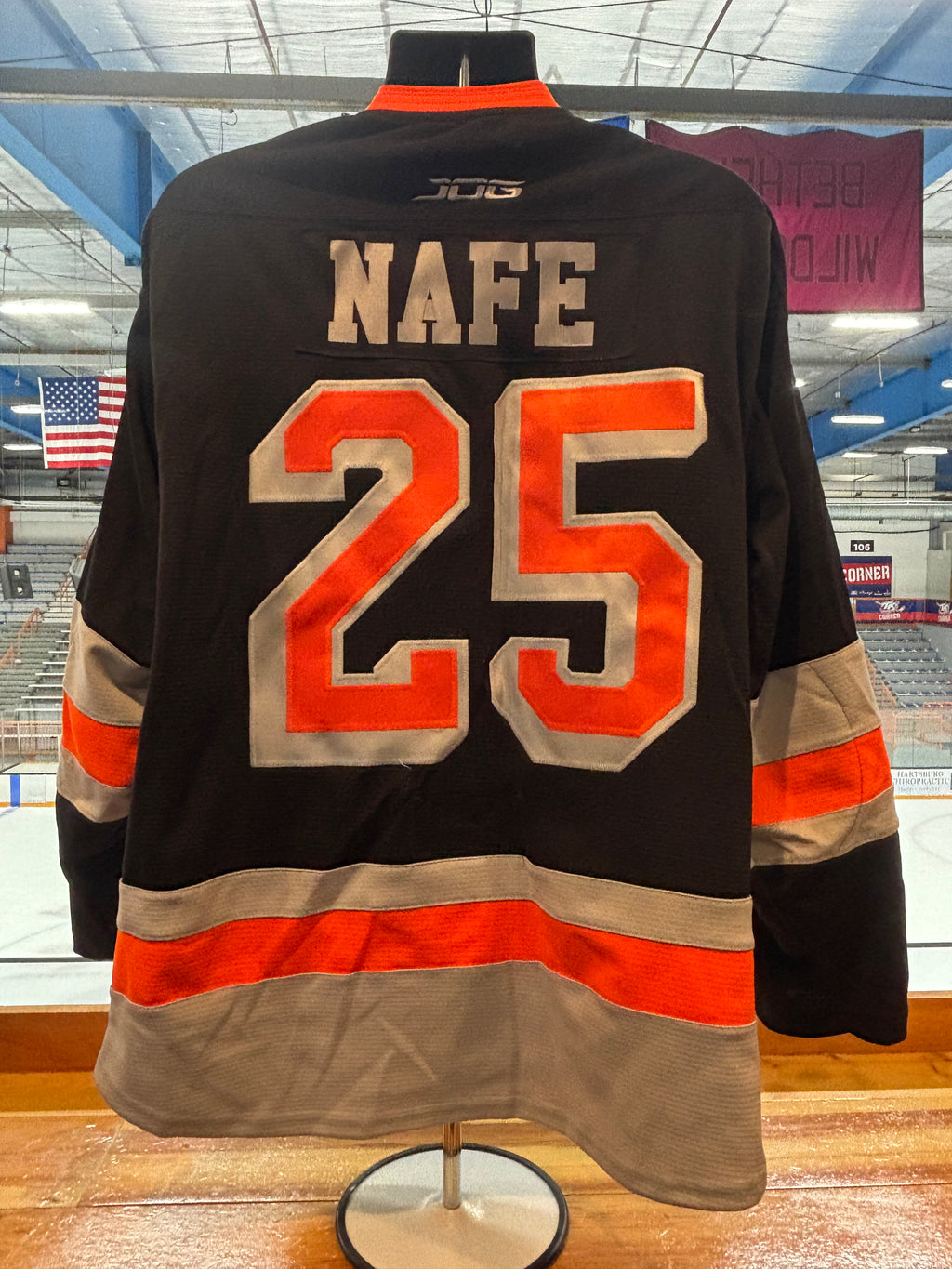 Black Danbury NAHL Jerseys