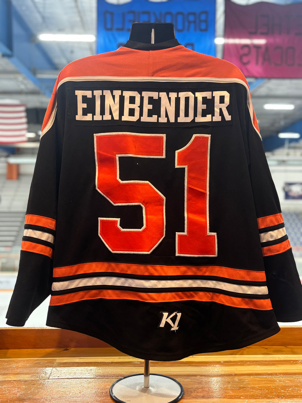 Black Danbury NAHL Jerseys