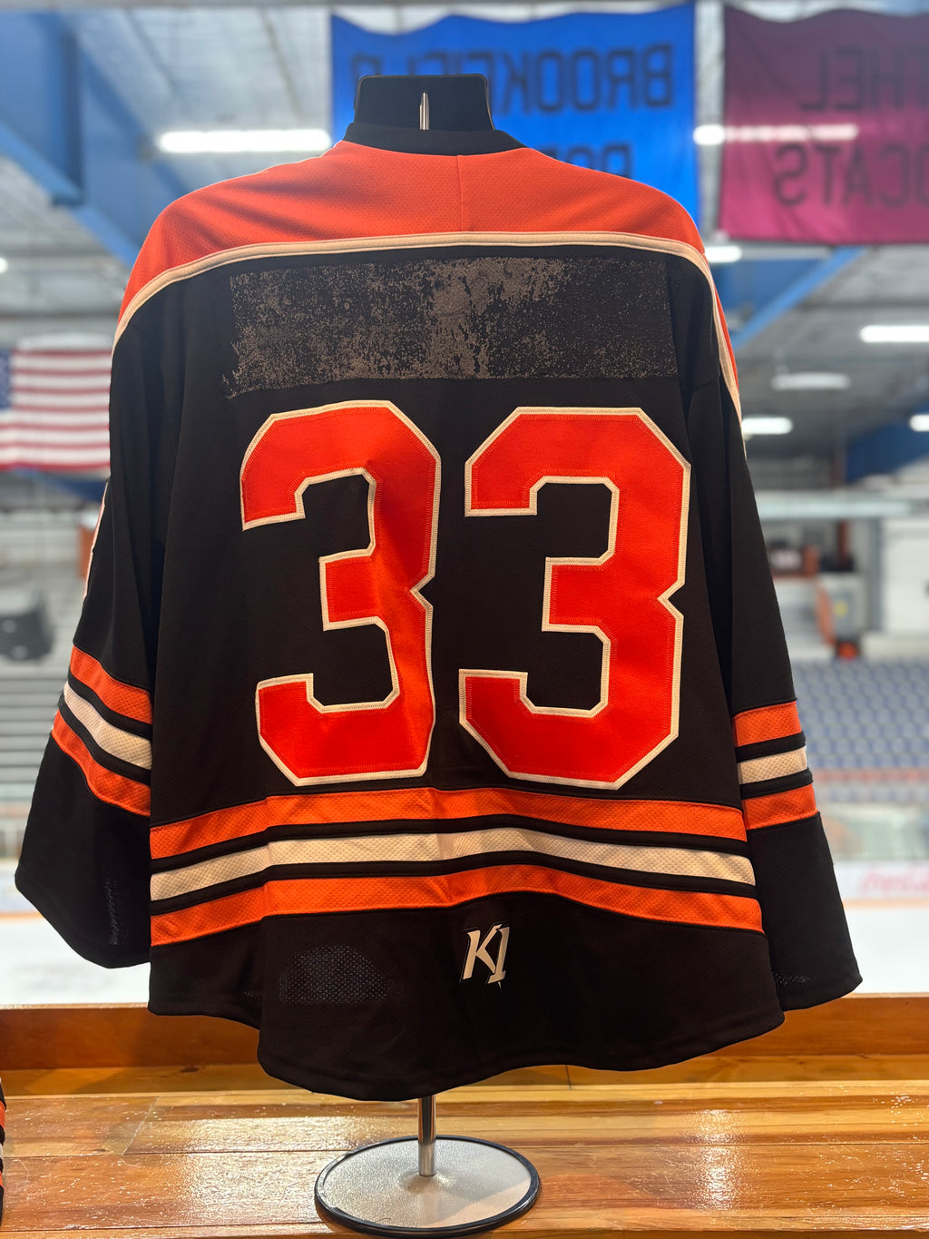 Black Danbury NAHL Jerseys