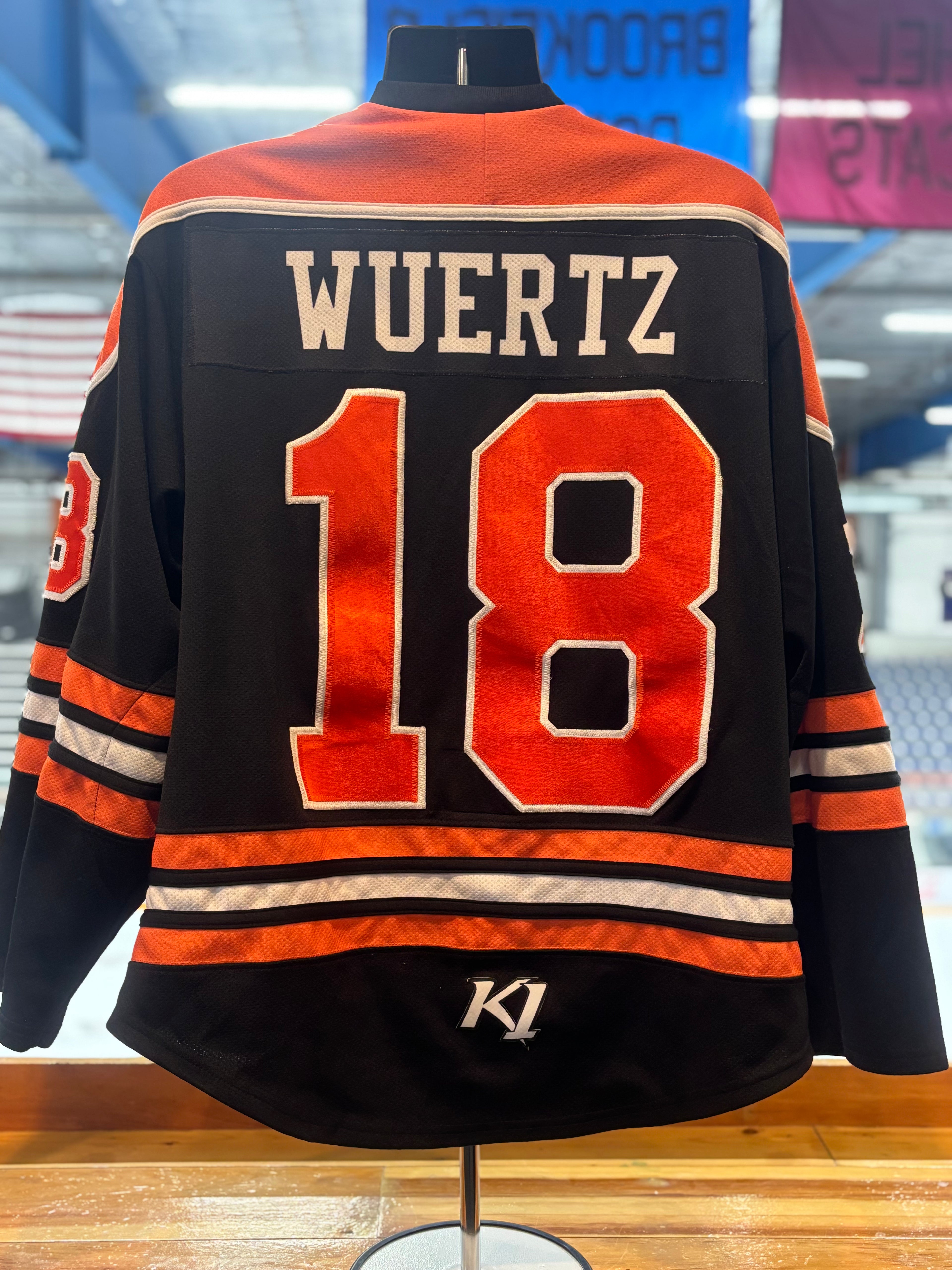 Black Danbury NAHL Jerseys