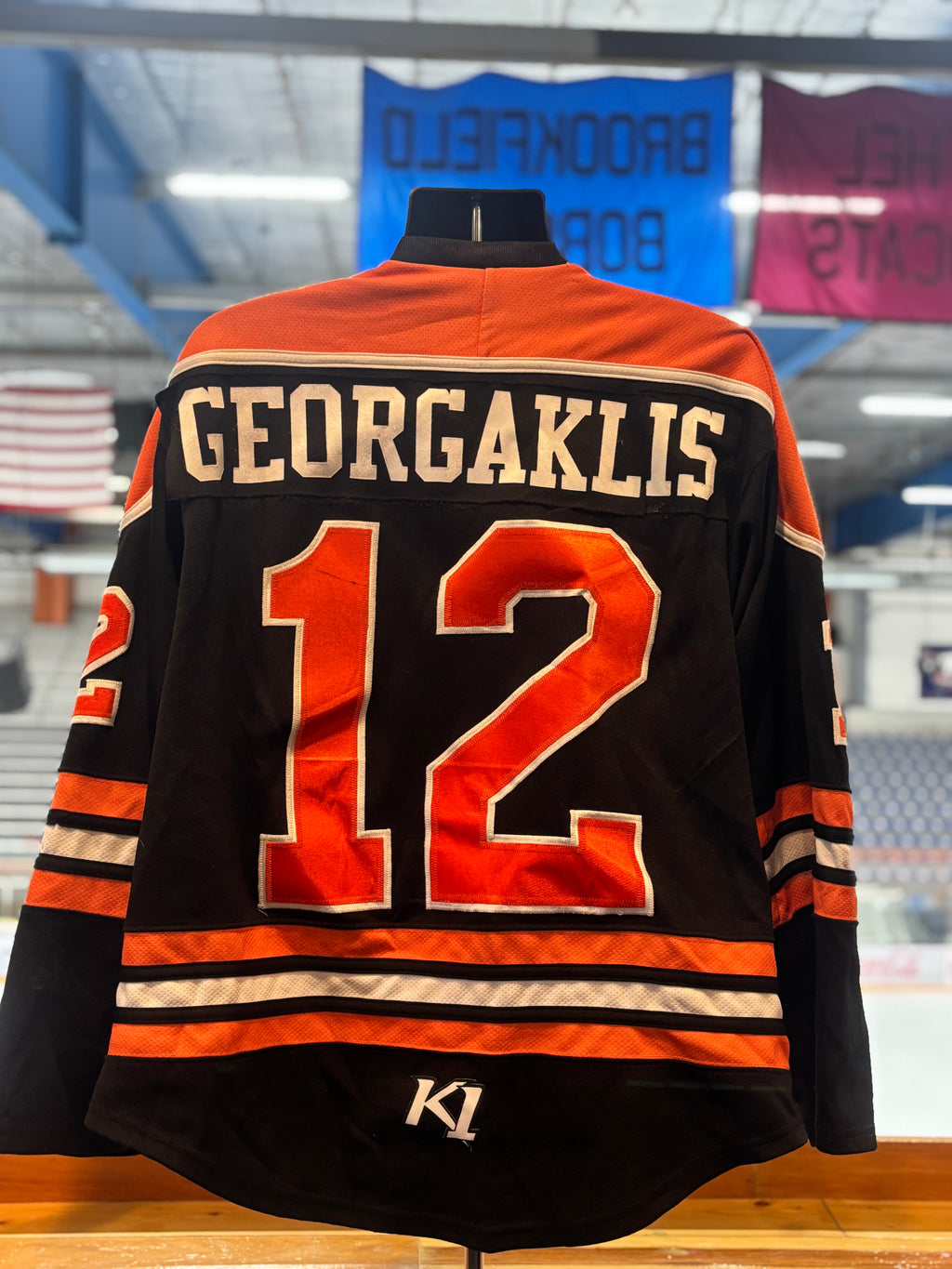 Black Danbury NAHL Jerseys