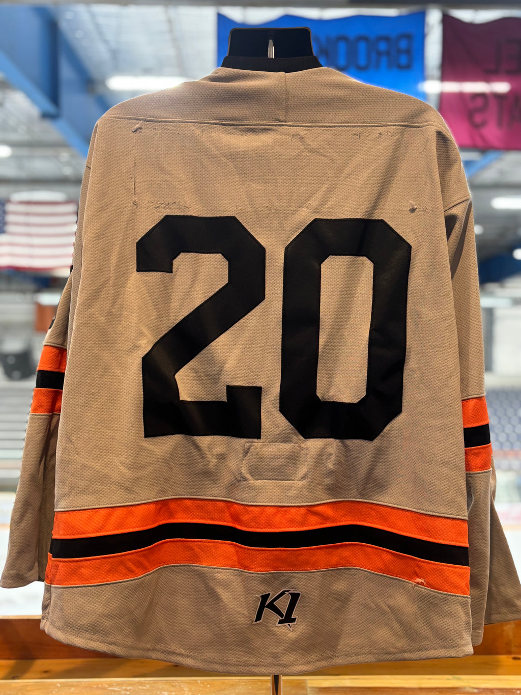 Grey Danbury NAHL Jerseys