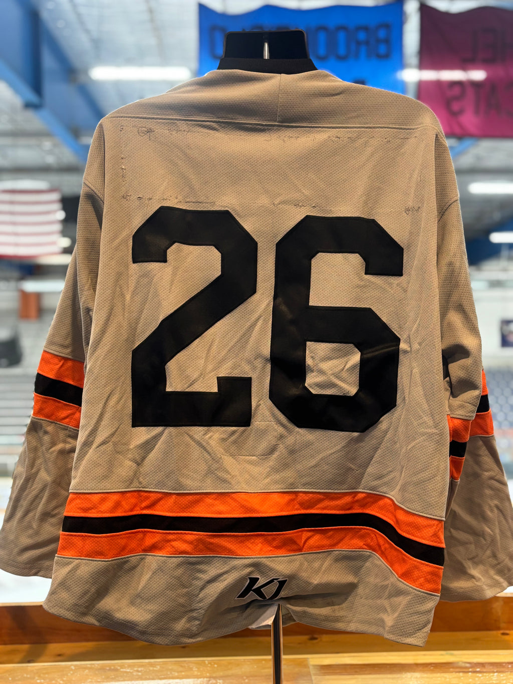 Grey Danbury NAHL Jerseys