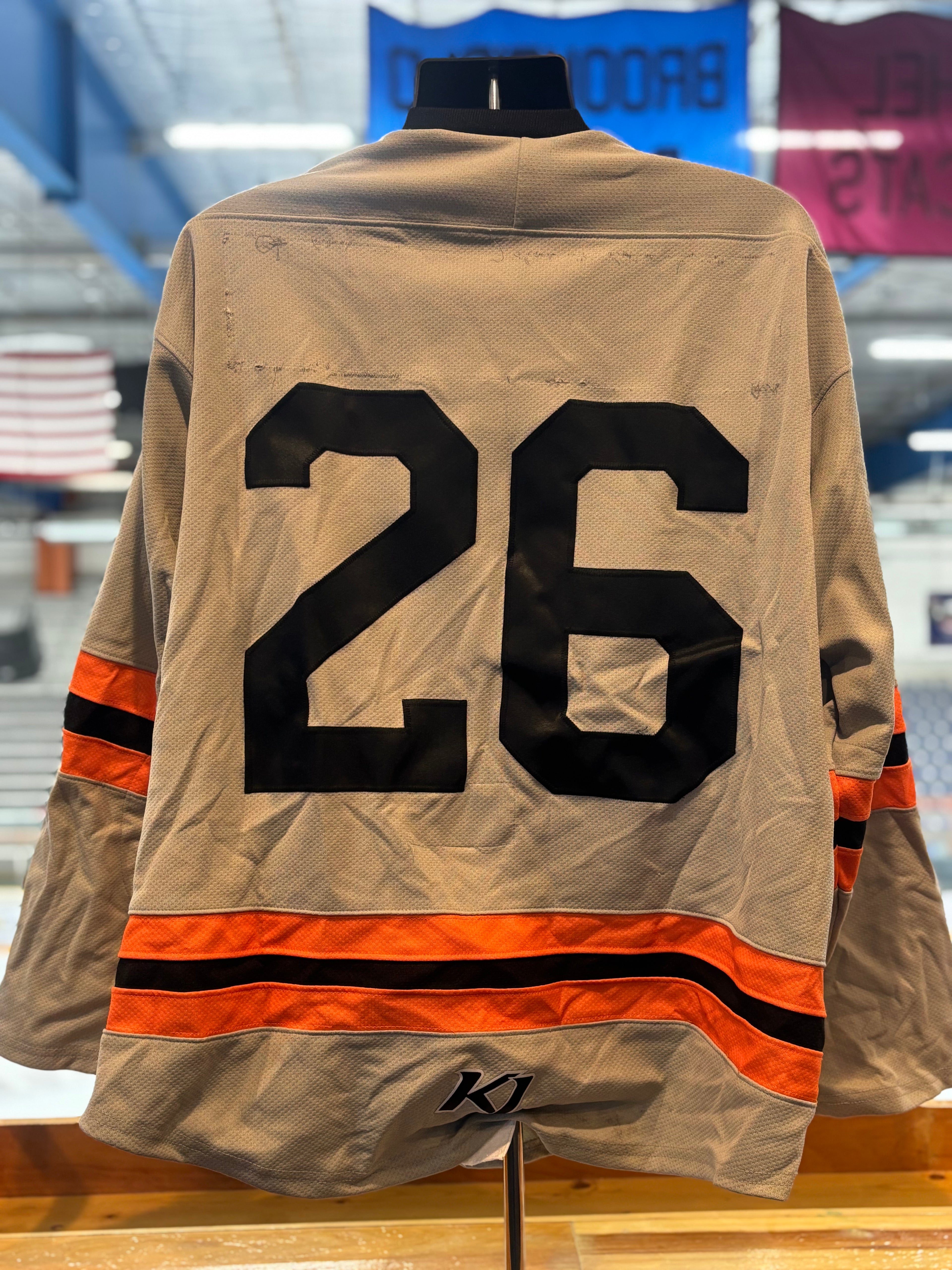 Grey Danbury NAHL Jerseys