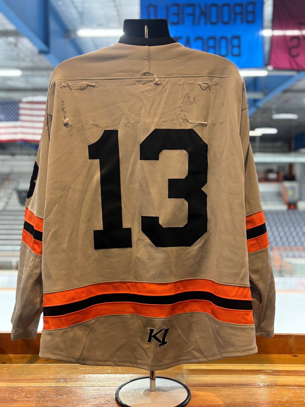 Grey Danbury NAHL Jerseys