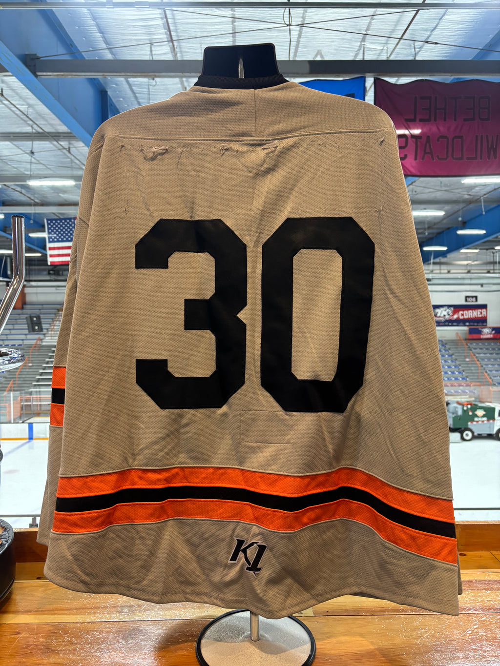 Grey Danbury NAHL Jerseys