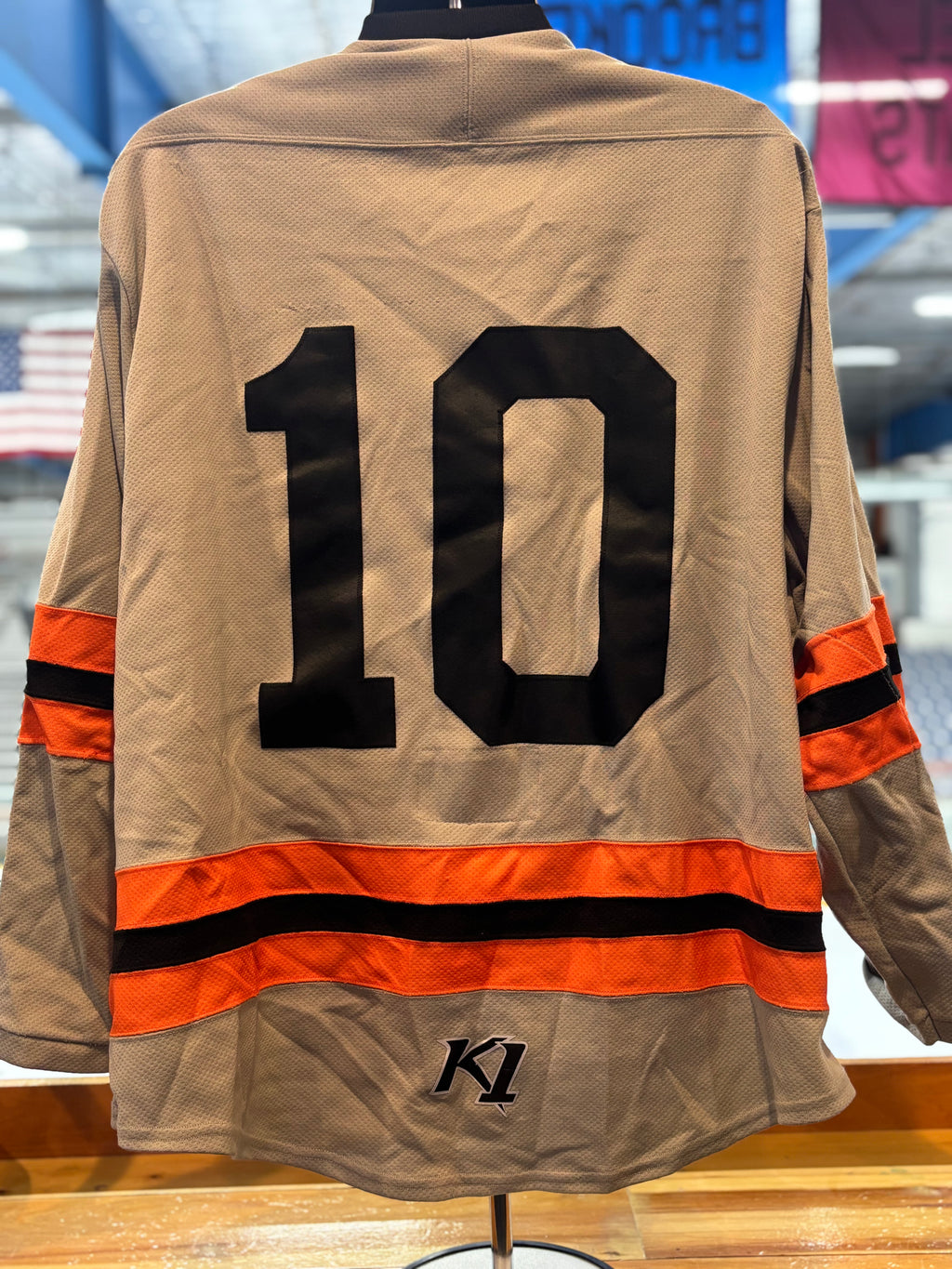 Grey Danbury NAHL Jerseys