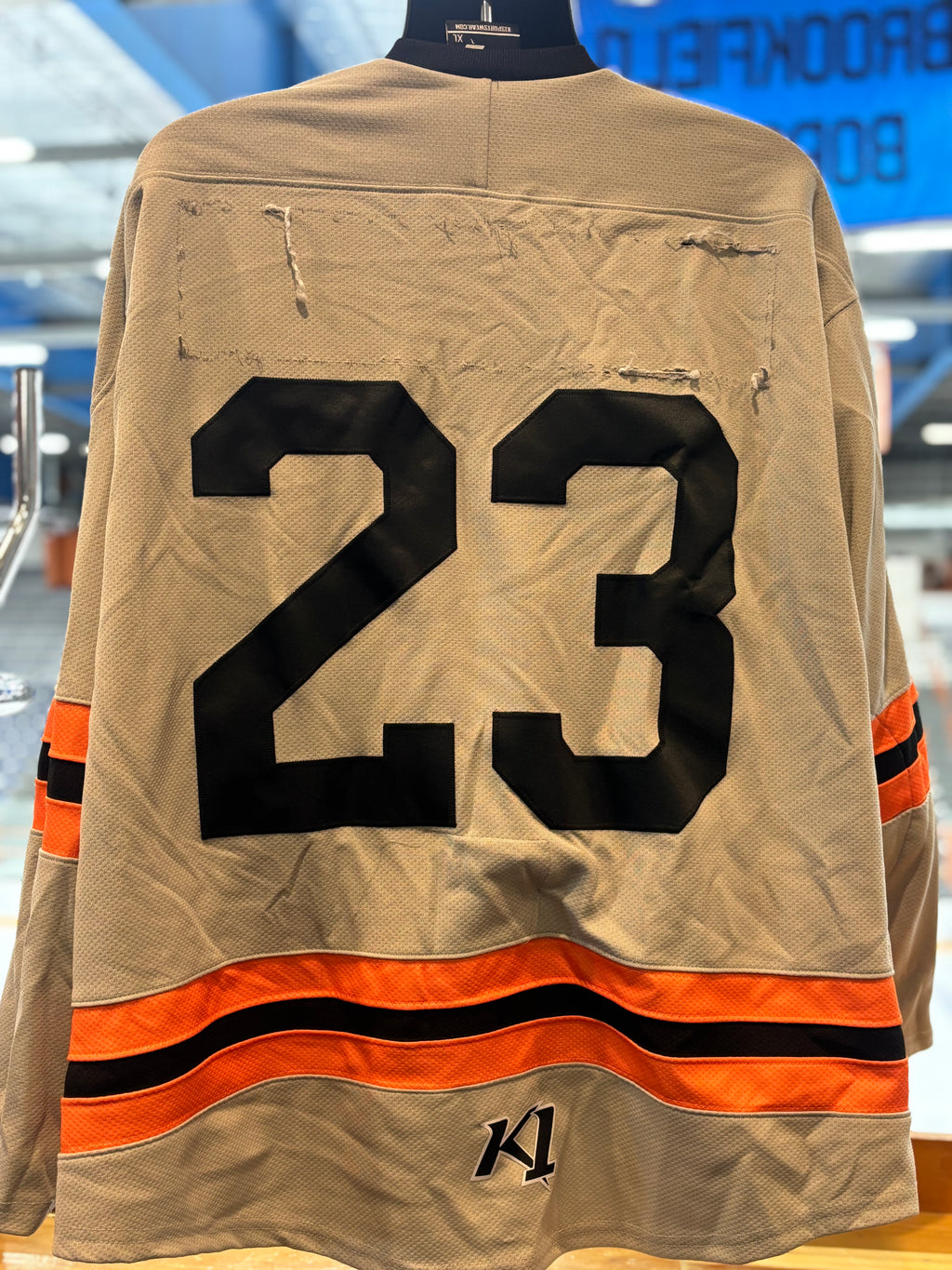 Grey Danbury NAHL Jerseys