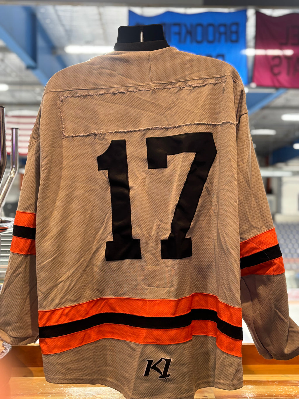 Grey Danbury NAHL Jerseys