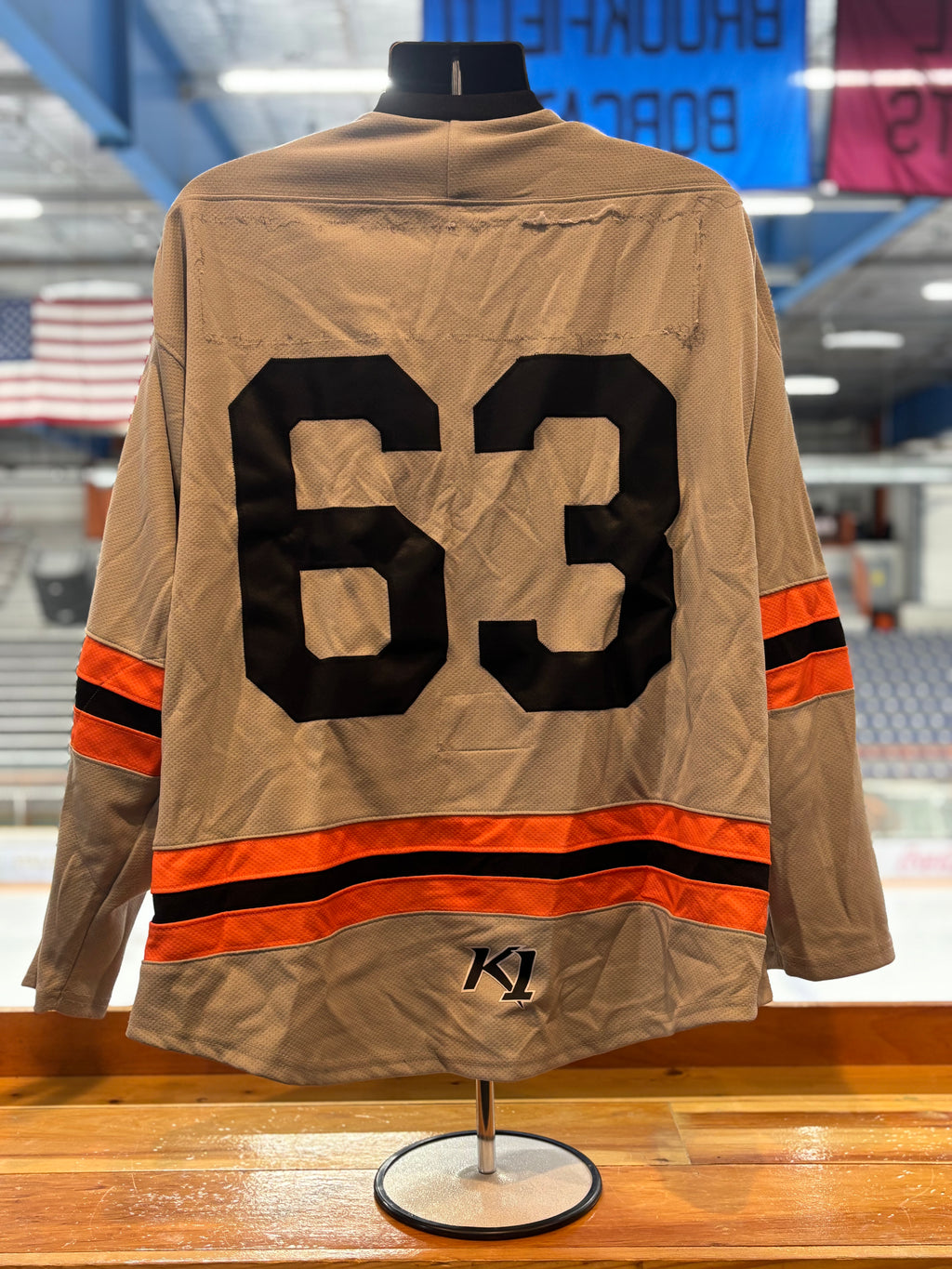 Grey Danbury NAHL Jerseys