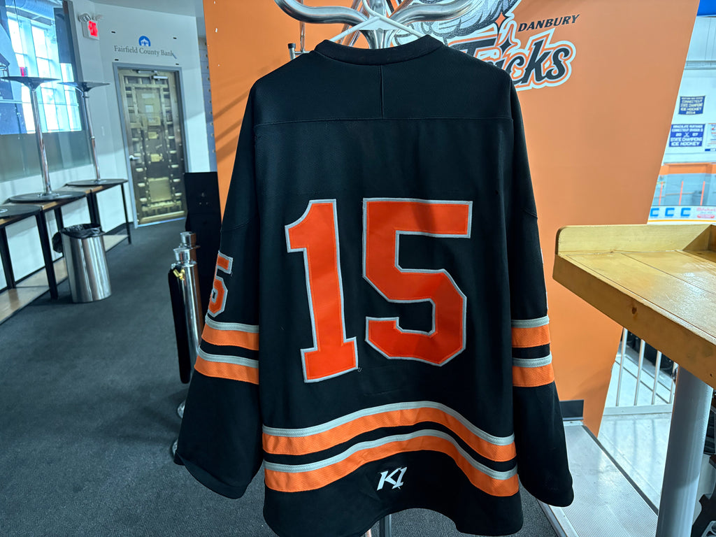 Black Danbury NAHL Jerseys