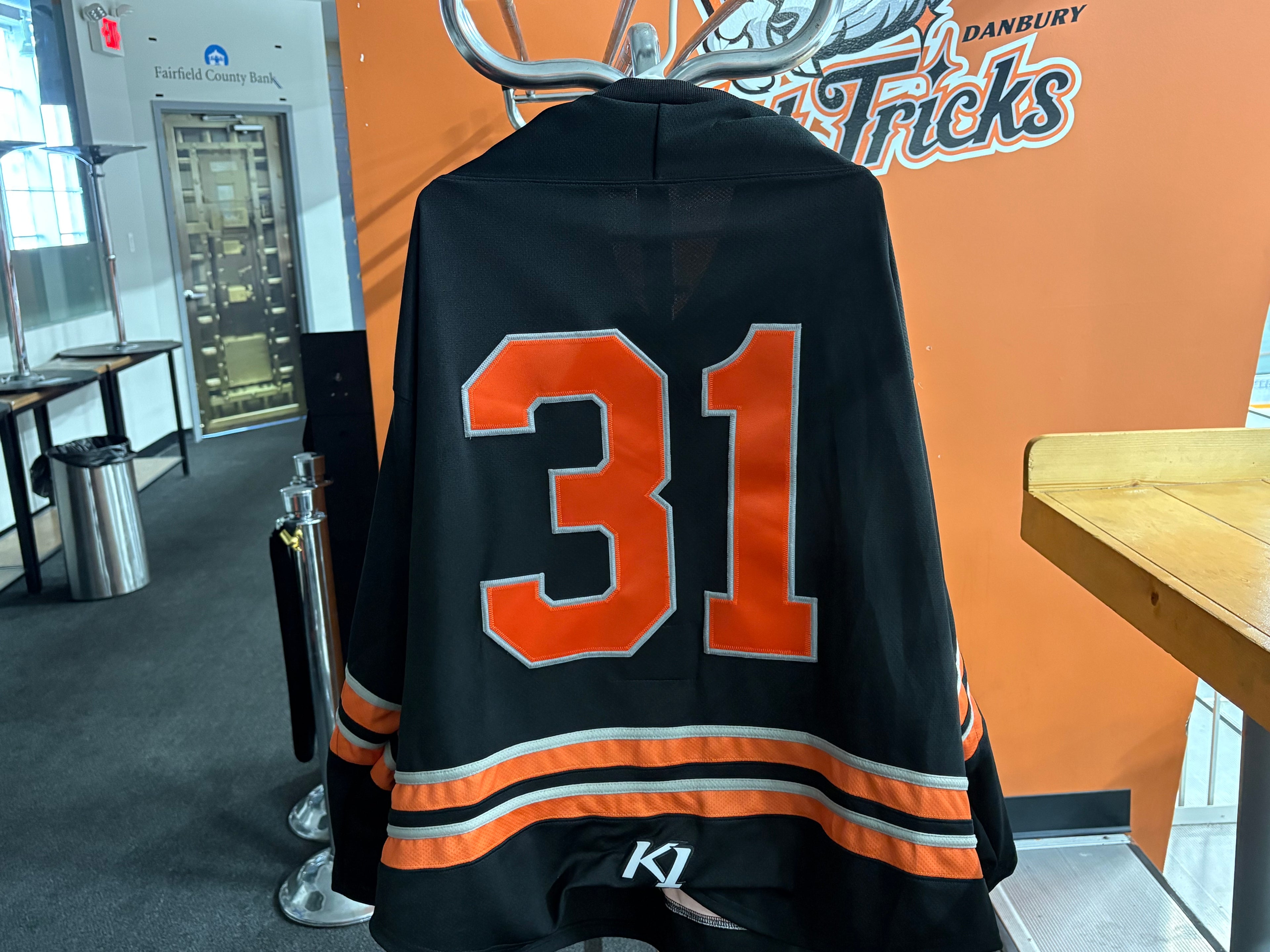 Black Danbury NAHL Jerseys