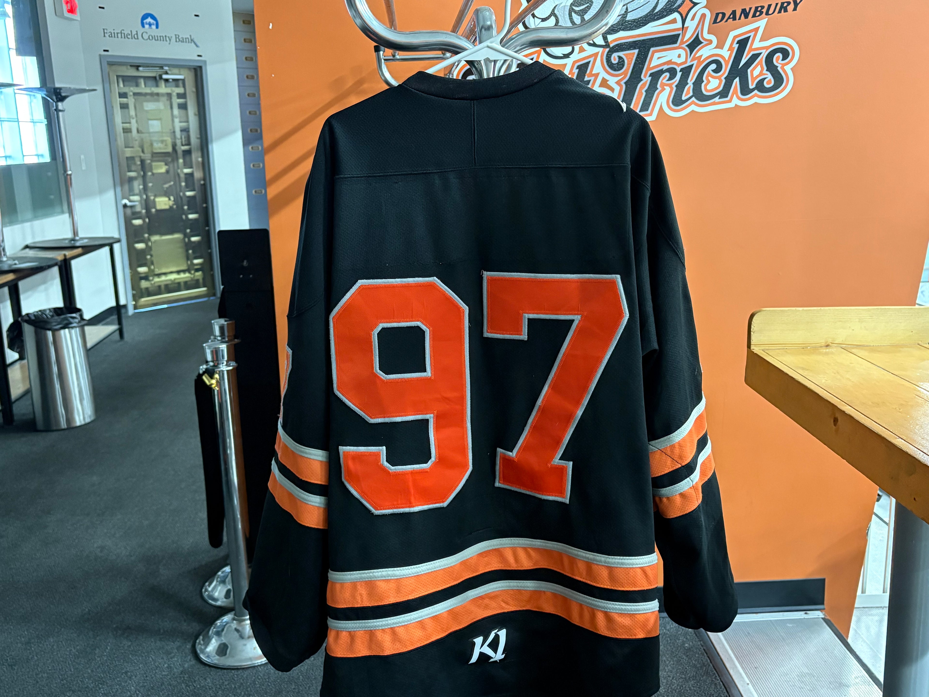 Black Danbury NAHL Jerseys