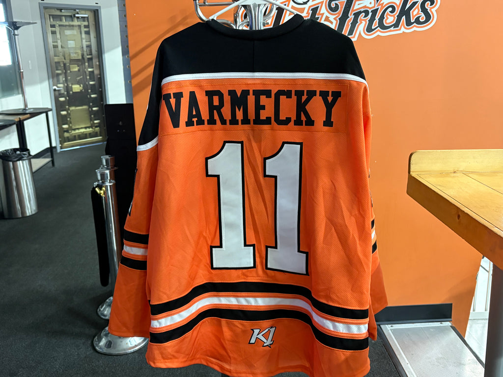Orange Danbury NAHL Jerseys