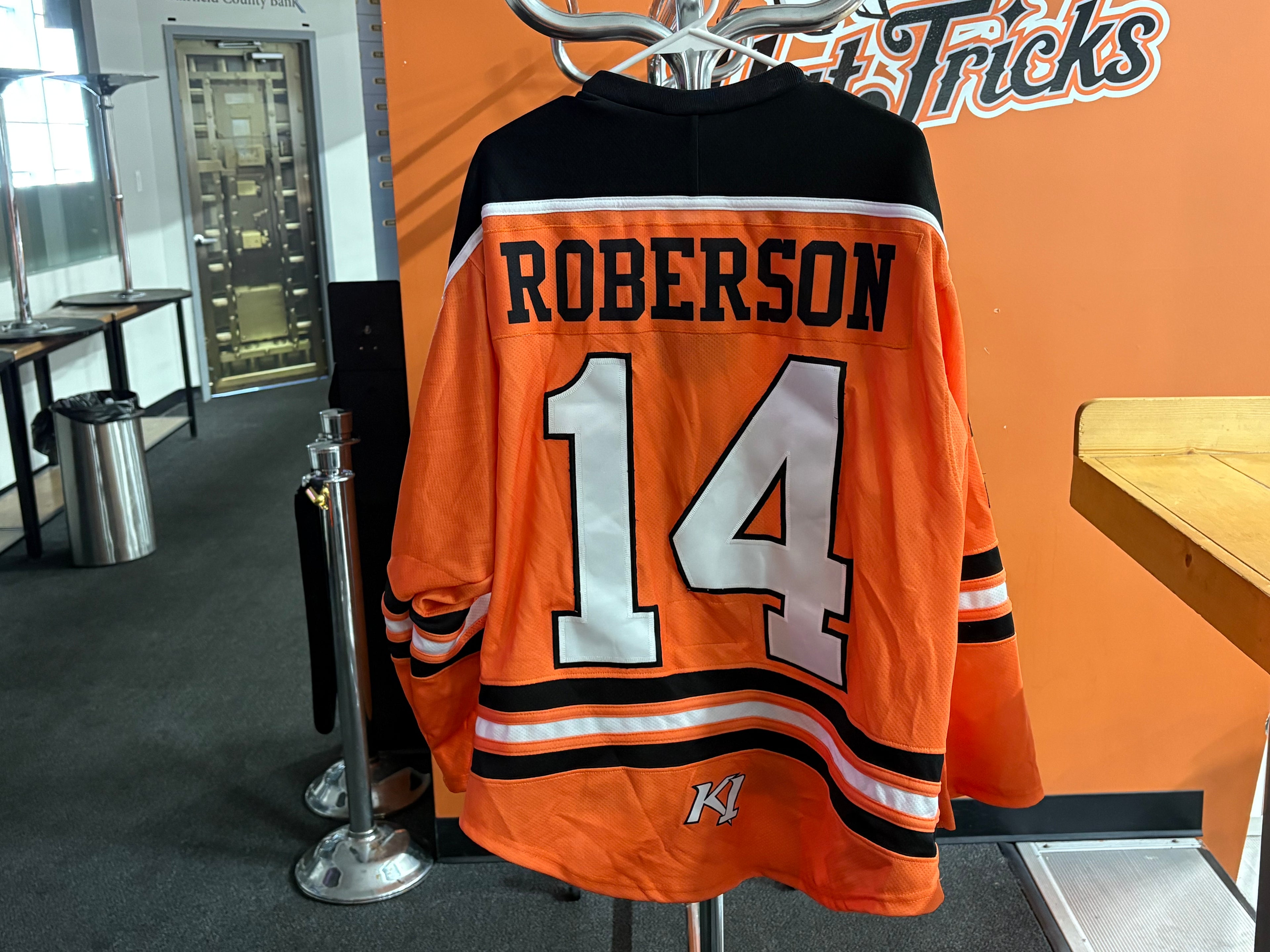 Orange Danbury NAHL Jerseys