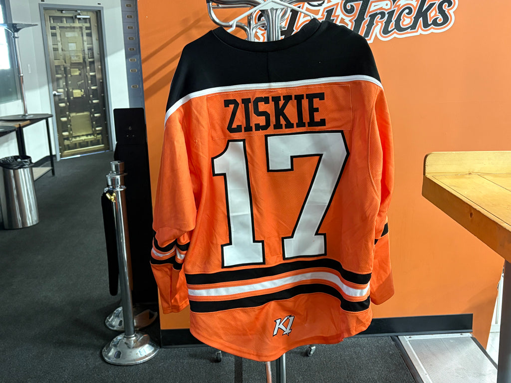 Orange Danbury NAHL Jerseys