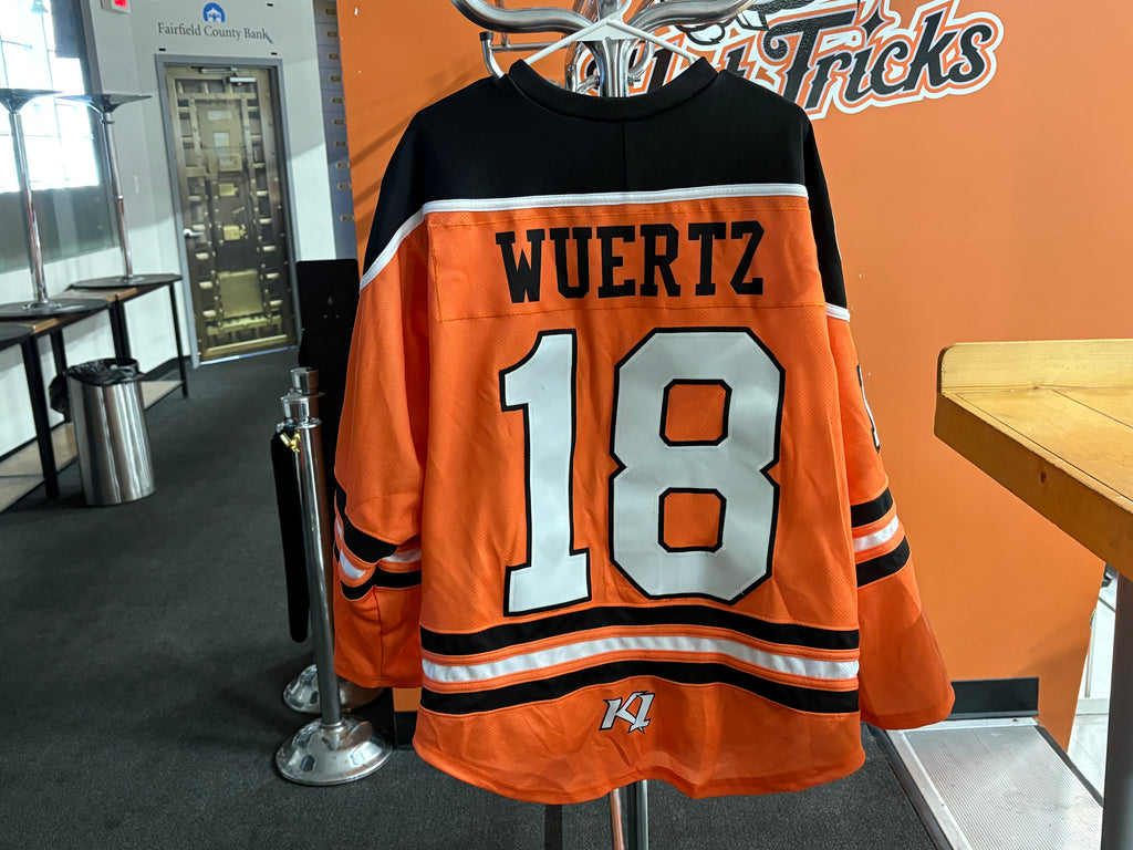 Orange Danbury NAHL Jerseys