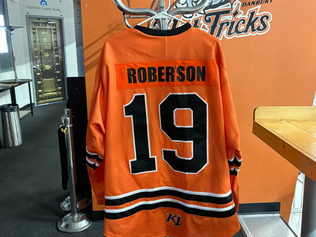 Orange Danbury NAHL Jerseys