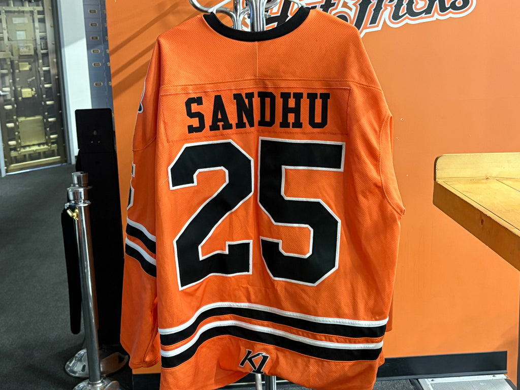Orange Danbury NAHL Jerseys