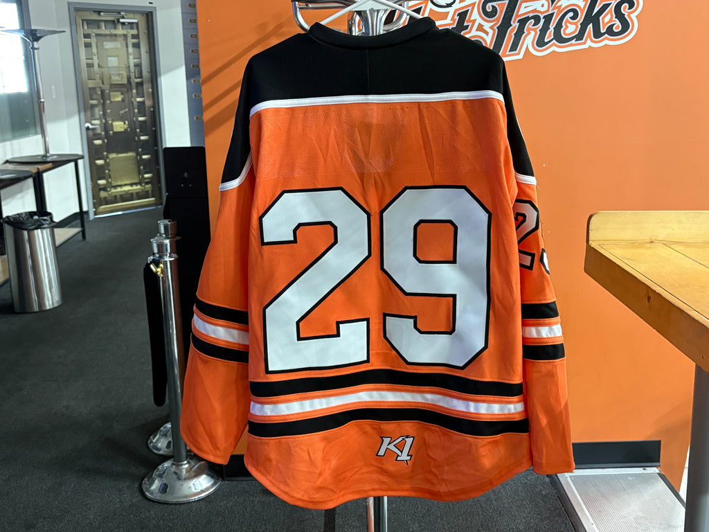 Orange Danbury NAHL Jerseys