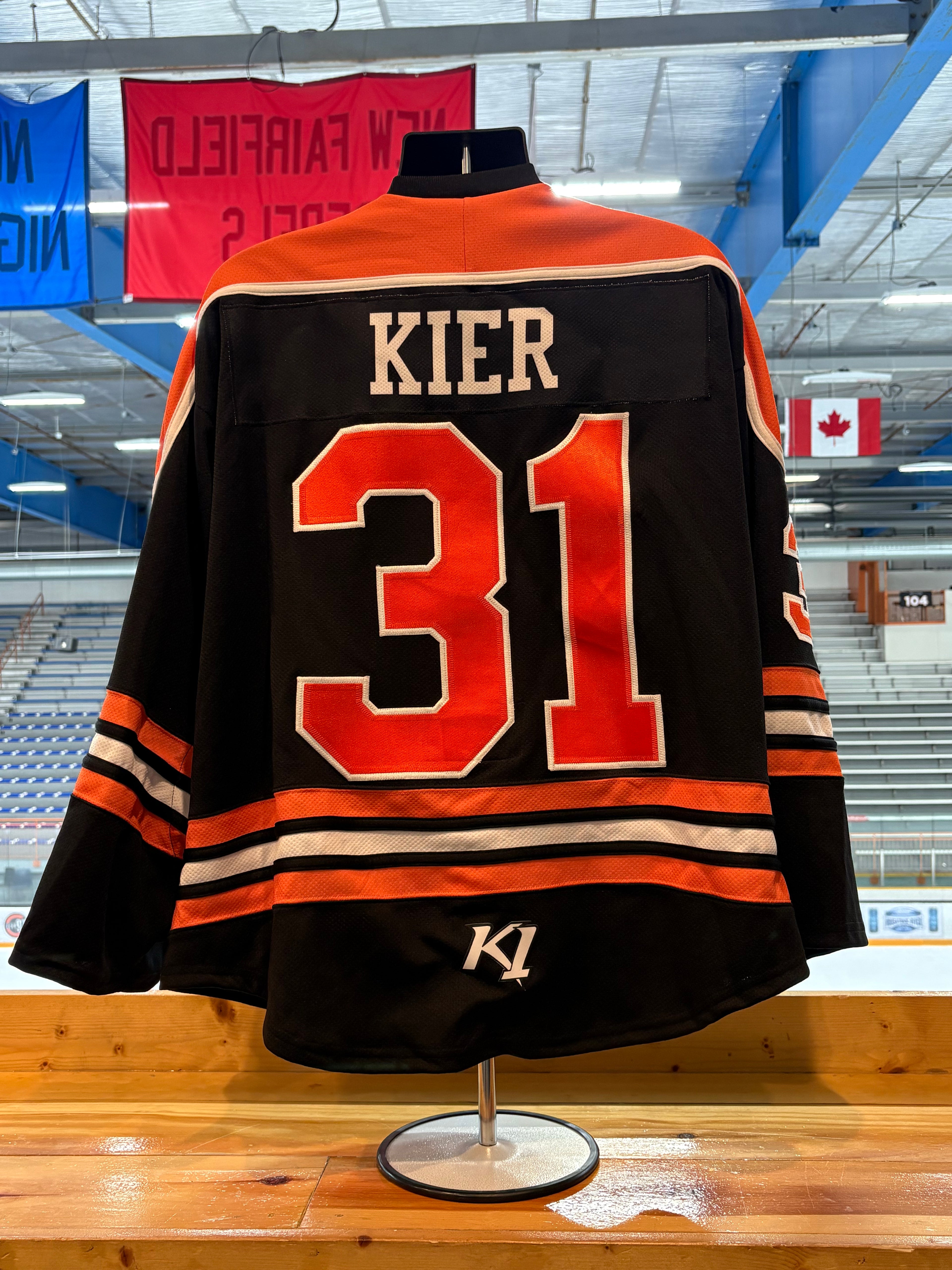 Black Danbury NAHL Jerseys