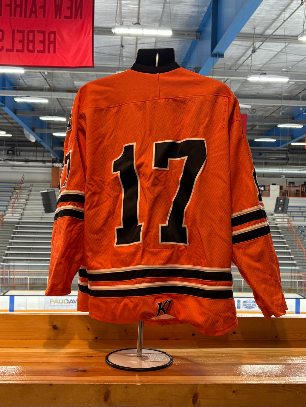 Orange Danbury NAHL Jerseys