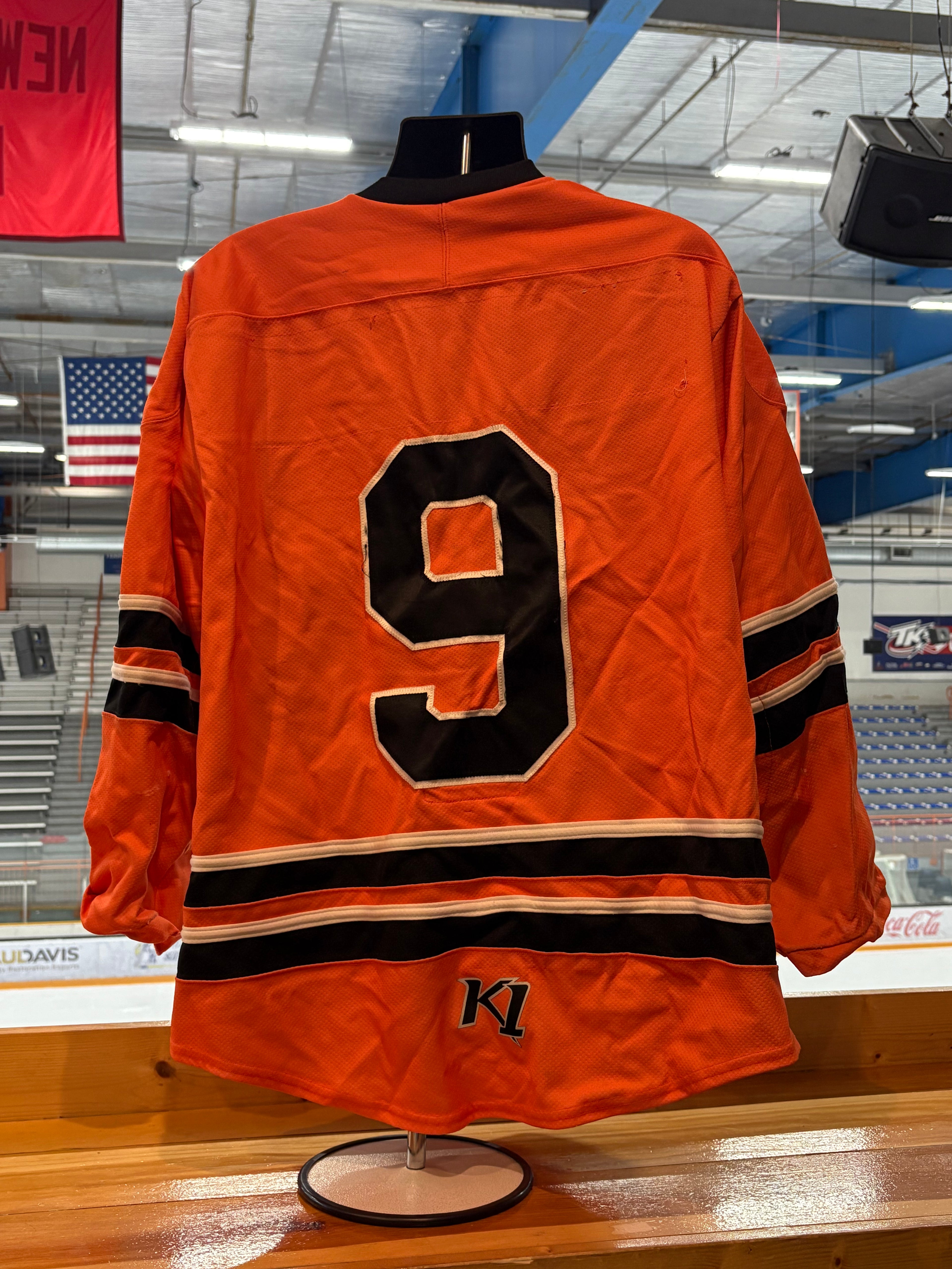 Orange Danbury NAHL Jerseys