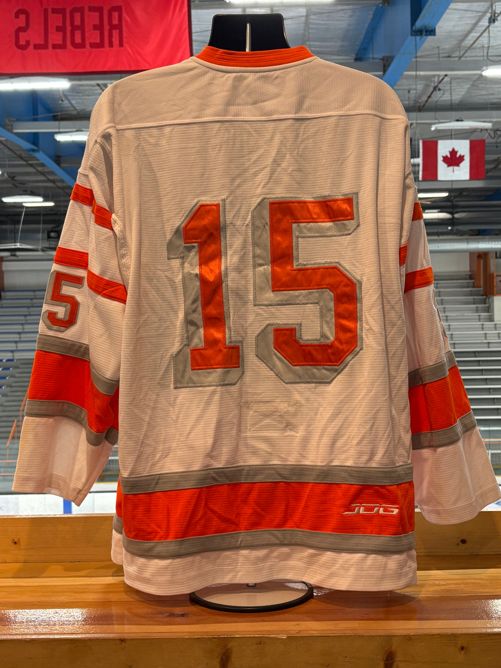 White Danbury NAHL Jerseys