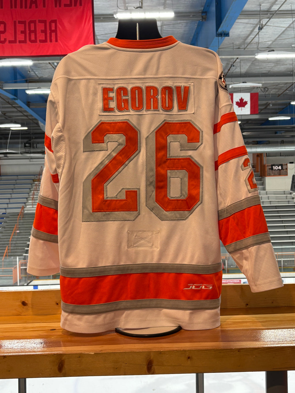 White Danbury NAHL Jerseys